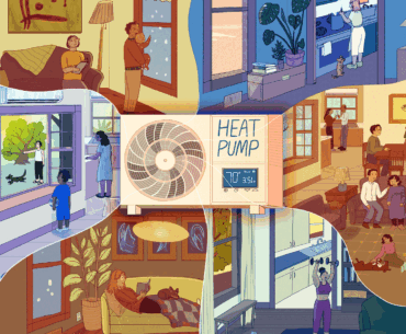 Heat pumps give off none of the unhealthy fumes of traditional furnaces — and hold a steady temperature better.